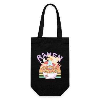Ramens-Design - Geschenkbeutel für Flaschen - Schwarz - Vorne