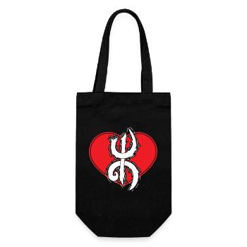 Z Imazighen (en Amulette) - Sac à bouteille - noir - Devant