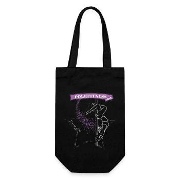 Pole Fitness Dancer Sports Addictive Star Gift - Gift Bag for Bottles - black - Front