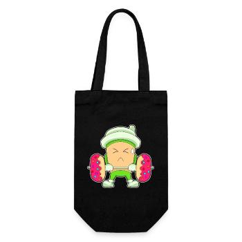Bodybuilder Café Bodybuilder Barbell Bodybuilding - Sac à bouteille - noir - Devant