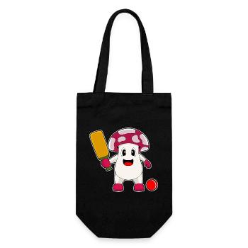 Pilz Cricket Cricketschläger - Geschenkbeutel für Flaschen - Schwarz - Vorne
