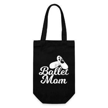 Maman de ballet - Sac à bouteille - noir - Devant