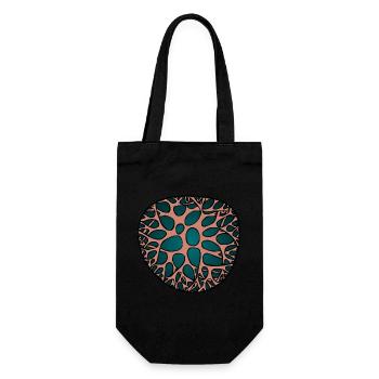 CORAL Save the Ocean Plongée en mer éponge - Sac à bouteille - noir - Devant
