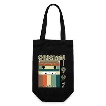 Legendary 1997 Anniversary - Gift Bag for Bottles - black - Front