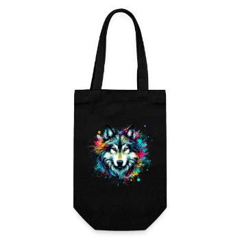 Loup - Sac à bouteille - noir - Devant