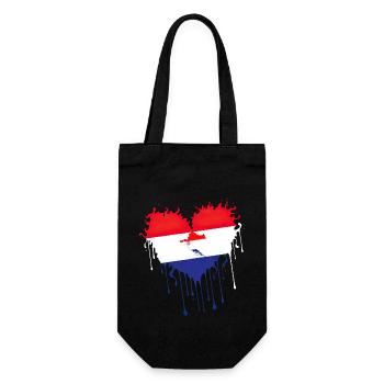 Kroatien hrvatska kroatien hrv hr reisen tourismus - Geschenkbeutel für Flaschen - Schwarz - Vorne