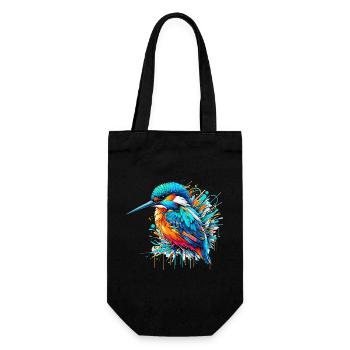 Martin-pêcheur - Sac à bouteille - noir - Devant