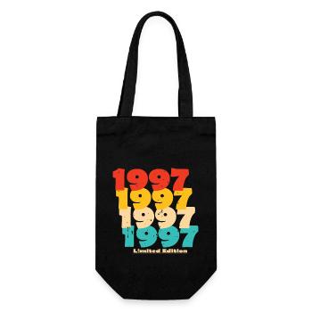 1997: Limited Edition - 27th Anniversary - Gift Bag for Bottles - black - Front