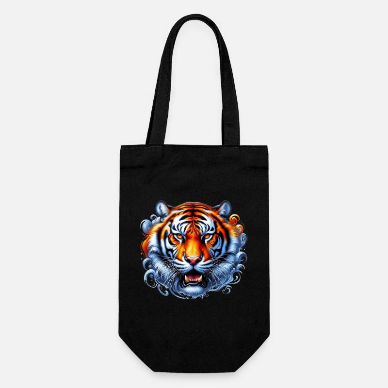 Tigre - Sac à bouteille - noir