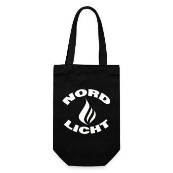 AURORA BOREALIS - Gift Bag for Bottles - black - Front