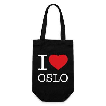 J’AIME OSLO Norvège Norvège - Sac à bouteille - noir - Devant