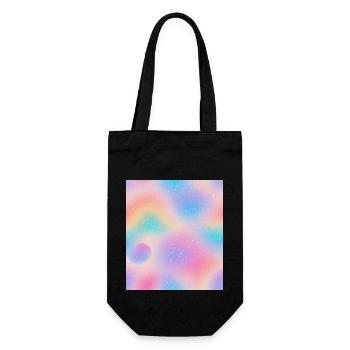 L’œil dans l’abstraction - Sac à bouteille - noir - Devant