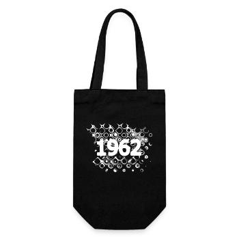 1962 - Geschenkbeutel für Flaschen - Schwarz - Vorne