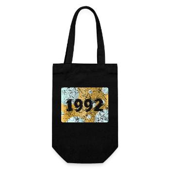 1992 - Gift Bag for Bottles - black - Front