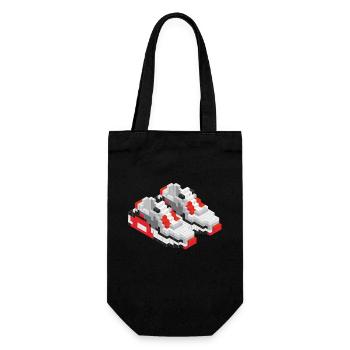 PIXEL AIR MAX - Gift Bag for Bottles - black - Front