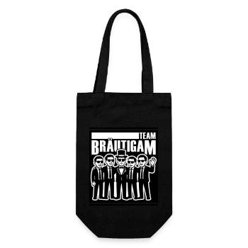 Groom Team Party Bachelor Party - Gift Bag for Bottles - black - Front