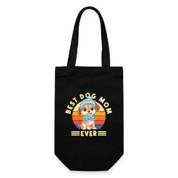 La meilleure maman de chien de tous les temps Chien Les meilleurs chiens Maman maman - Sac à bouteille - noir - Devant