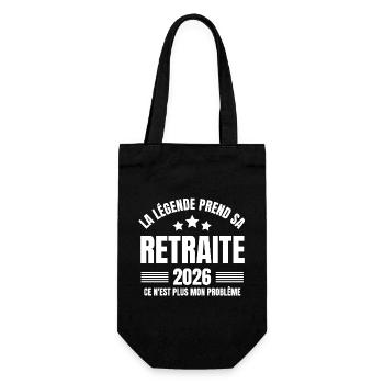 retired, I'm retired, finally the keel - Gift Bag for Bottles - black - Front