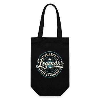 30e anniversaire - Légendaire pour le cadeau de 30 ans - Sac à bouteille - noir - Devant