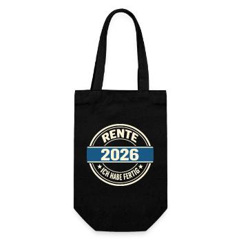 Pensionnaire 2026 J’ai terminé - Sweet Pension Happened - Sac à bouteille - noir - Devant