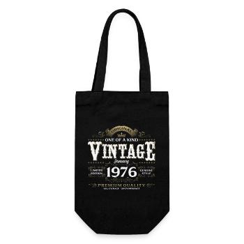 50e anniversaire Millésime janvier 1976 - Sac à bouteille - noir - Devant