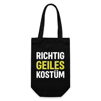 Costume Really – T-shirt de Carnaval pour hommes - Sac à bouteille - noir - Devant