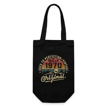 Mars 1970 - Sac à bouteille - noir - Devant