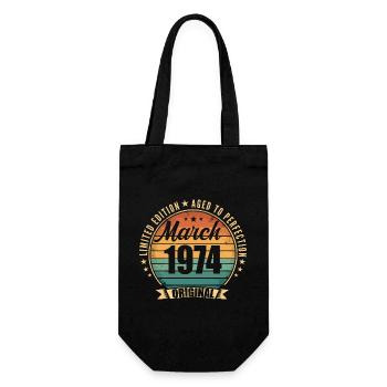 Mars 1974 Édition Limitée Retro Mars 1974 - Sac à bouteille - noir - Devant