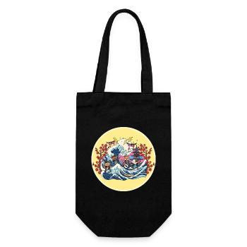 Animal Anime Kawaii Rocker - Gift Bag for Bottles - black - Front