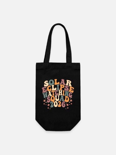 Équipe d’éclipse solaire 2026 - Sac à bouteille - noir