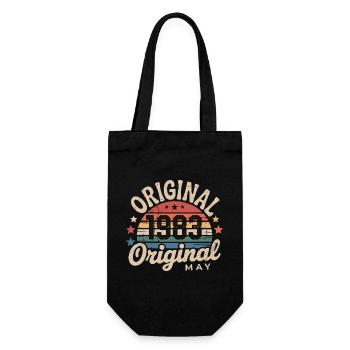 Vintage May 1983: The Authentic Myth May 1983 - Gift Bag for Bottles - black - Front