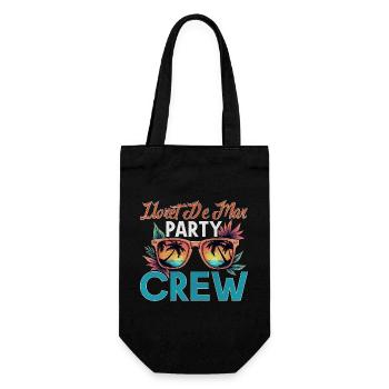 Lloret De Mar Crew - Geschenkbeutel für Flaschen - Schwarz - Vorne