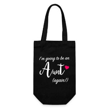 T-shirt d’annonce Tante Again - Sac à bouteille - noir - Devant