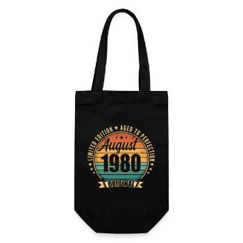 Vintage Août 1980 Anniversaire Édition Limitée  - Sac à bouteille - noir - Devant