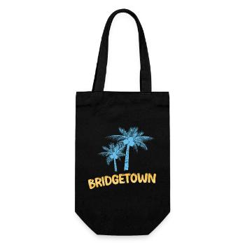 Bridgetown - Gift Bag for Bottles - black - Front