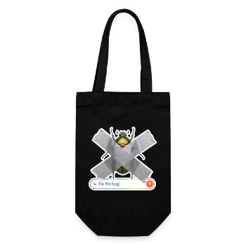 NOAI-Bug - Geschenkbeutel für Flaschen - Schwarz - Vorne