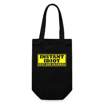 Sarcasme Drôle Mal Office Humour - Sac à bouteille - noir - Devant