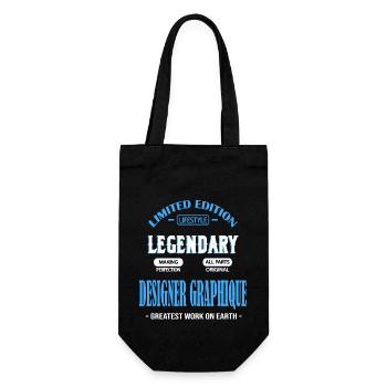 BEST-SELLING 🌟🌟 DENTIST GRAPHIC DESIGNER - Gift Bag for Bottles - black - Front