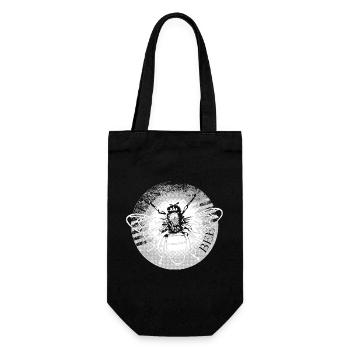 Queen bee - Gift Bag for Bottles - black - Front