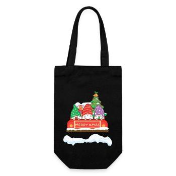 Cadeaux de Noël Noël - Sac à bouteille - noir - Devant