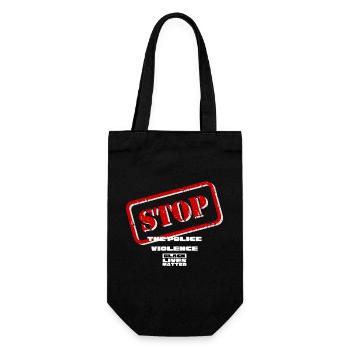 BLM 2 - Geschenkbeutel für Flaschen - Schwarz - Vorne