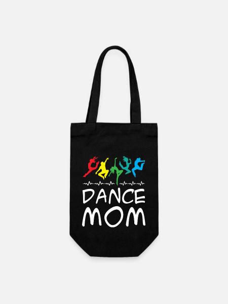 Dance Mom - Geschenkbeutel für Flaschen - Schwarz