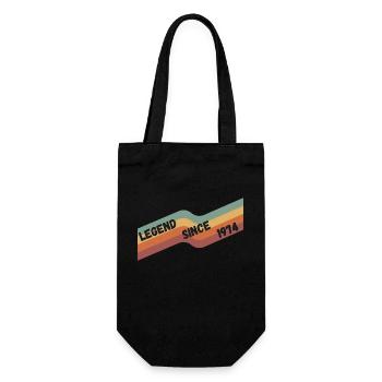 1974 - Gift Bag for Bottles - black - Front
