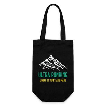 Ultra Running - Là où les légendes se font - Sac à bouteille - noir - Devant
