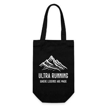 Ultra Running - Là où les légendes se font - Sac à bouteille - noir - Devant