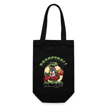 Basketball Dinosaure T-Rex Animal Player Cartoon - Sac à bouteille - noir - Devant
