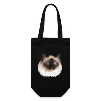 Fluffy Kitty - Sac à bouteille - noir - Devant