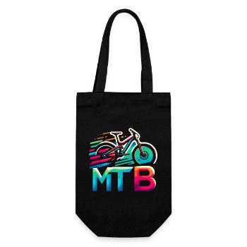 Vibrant MTB Bike Splash - Gift Bag for Bottles - black - Front
