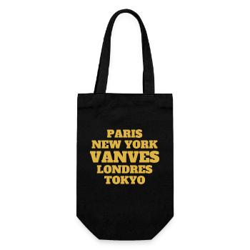 Vanves Style - Unique streets, unique style. - Sac à bouteille - noir - Devant