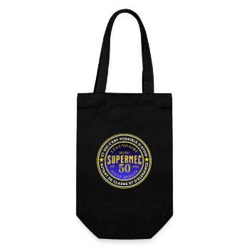 ANNIVERSAIRES DROLES 50 ANS - Sac à bouteille - noir - Devant